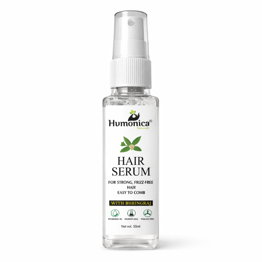 Humonica Naturals Anti-Frizz Hair Serum – Smooth, Silky & Shiny Hair