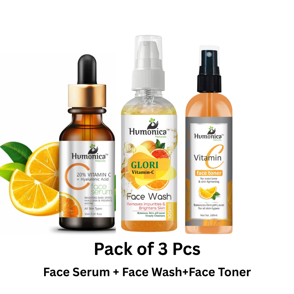 Humonica Naturals Vitamin C Combo of 3 Products