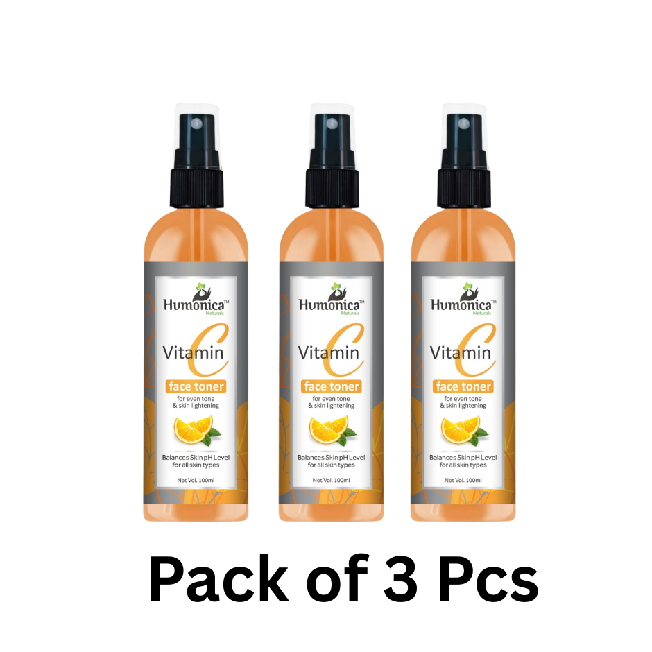 Humonica Naturals Vitamin C Face Toner – Brightening & Skin Balancing-Combo of 3 Pcs